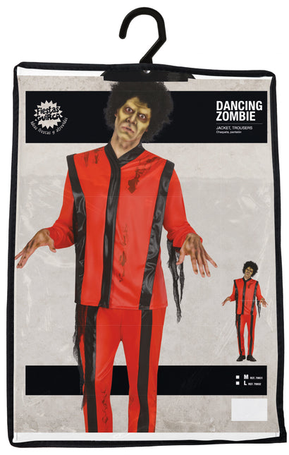 Disfraz Halloween Hombre Zombie Bailarín