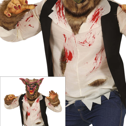 Disfraz Halloween Hombre Lobo