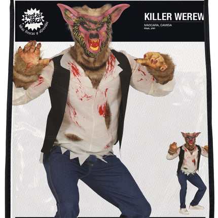 Disfraz Halloween Hombre Lobo