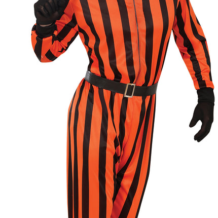 Mono de Halloween Prisionero Arlequín para hombre