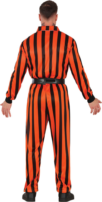 Mono de Halloween Prisionero Arlequín para hombre