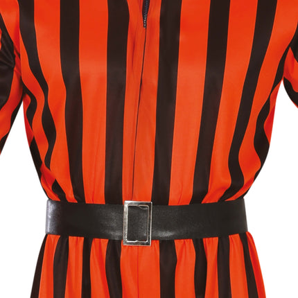 Mono de Halloween Prisionero Arlequín para hombre
