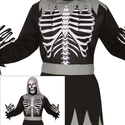 Disfraz de Halloween Místico de Esqueleto para Hombre