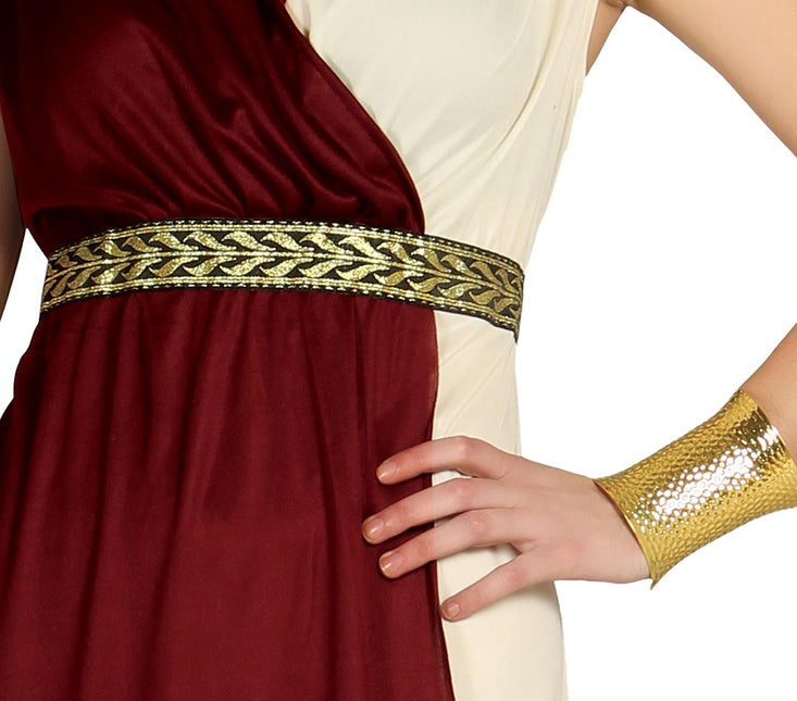 Vestido Romano Rojo Señoras