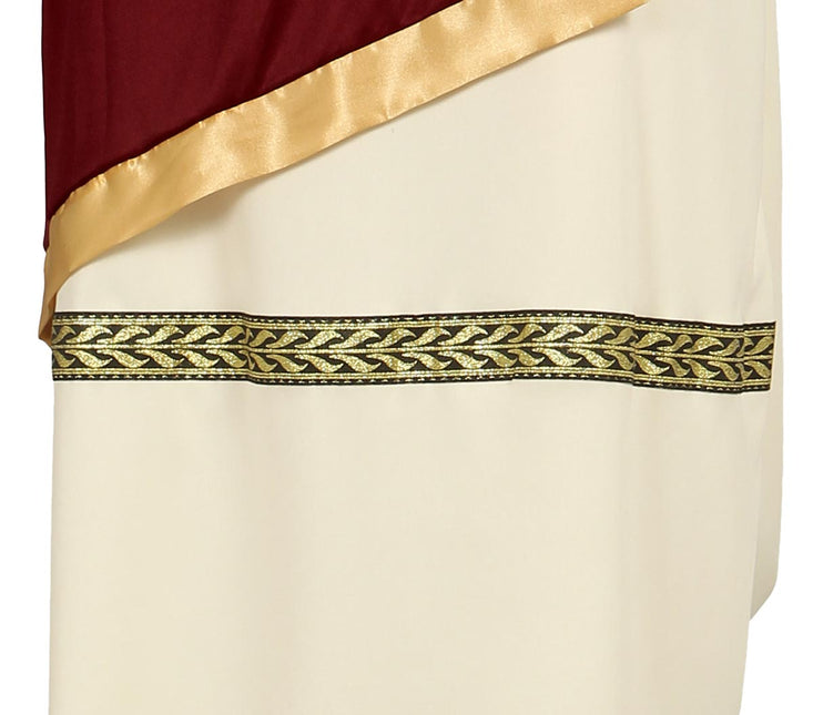 Vestido Romano Rojo Señoras