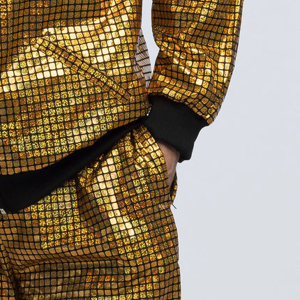 Chándal Disco Diamond Dude dorado