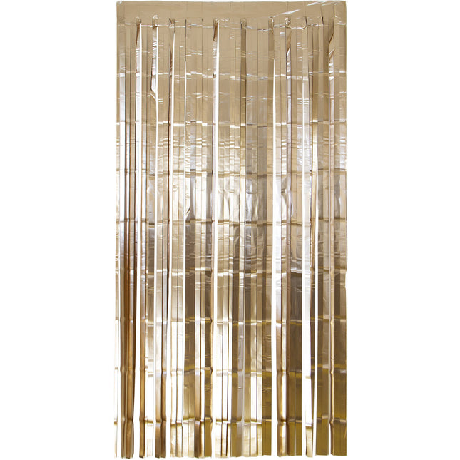 Cortina de puerta dorada 2m
