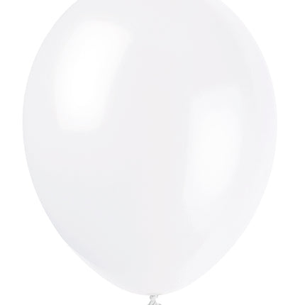 Globos Blancos 30cm 10pcs