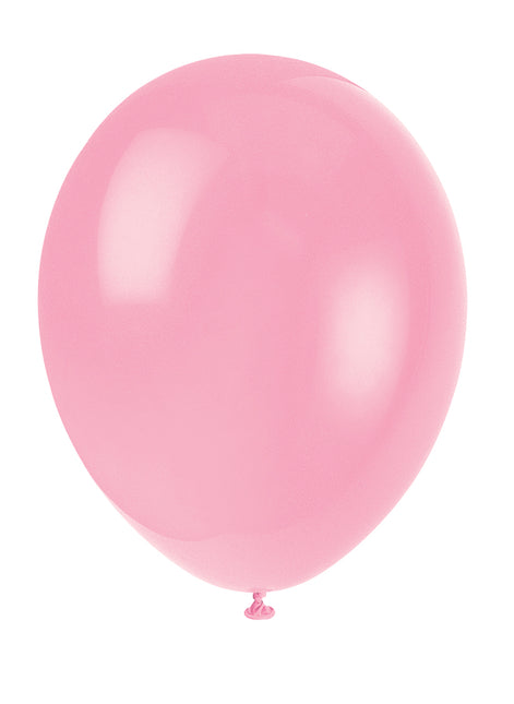 12" Globos de látex premium, 10 uds. - Rosa rubor