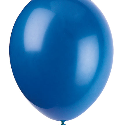12" Globos de Látex Premium, 10ct - Azul Noche