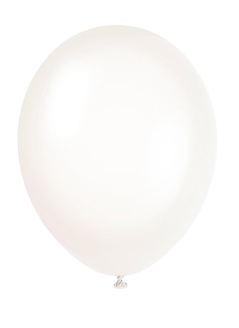 12" Globos de Látex Premium, 10ct - Transparente