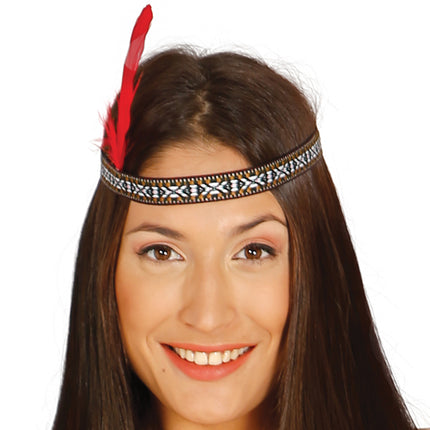 Vestido Indio Marrón Señoras 2 piezas