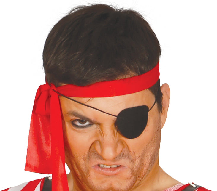 Disfraz de Pirata Rojo Blanco Hombre