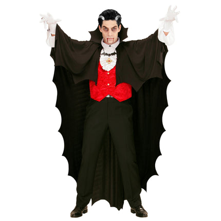 Capa de Vampiro Negra 1,50 m