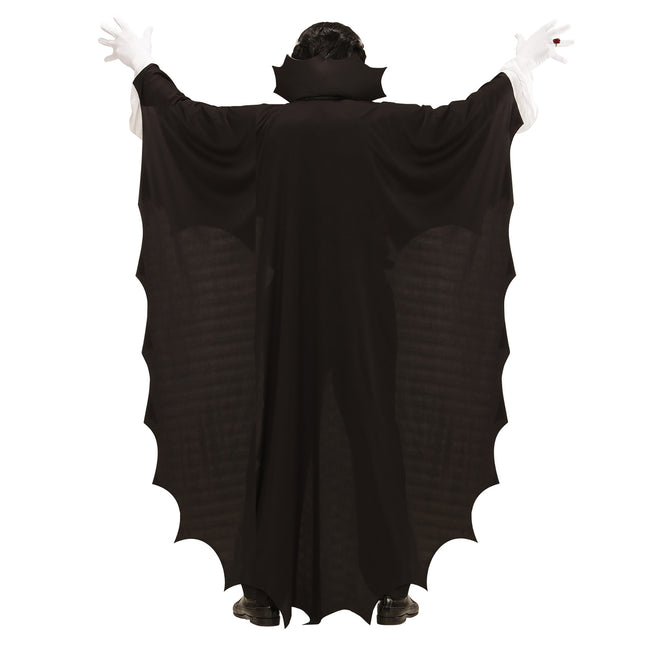 Capa de Vampiro Negra 1,50 m