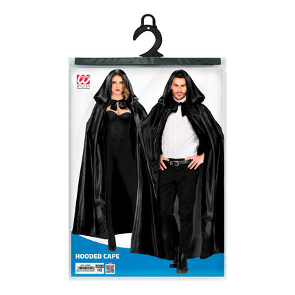 Capa de Halloween Negra 1,52m