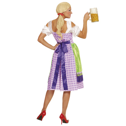 DIRNDL MORADO/VERDE
