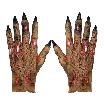 Guantes de Halloween Zombie
