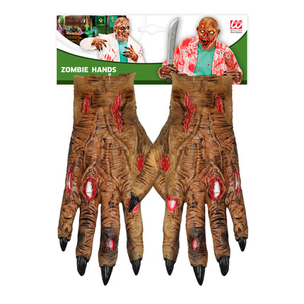 Guantes de Halloween Zombie