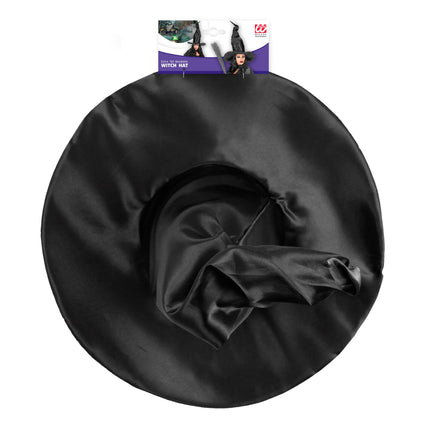 Sombrero de Bruja Negra Doblable
