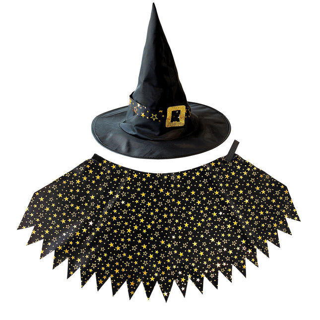 Set Accesorio Bruja Negro