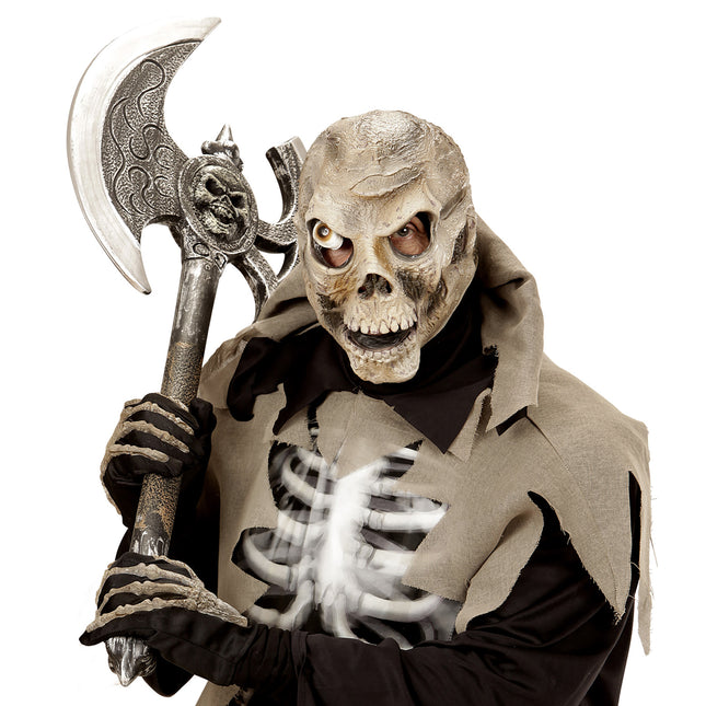 Máscara Halloween Gris Niño