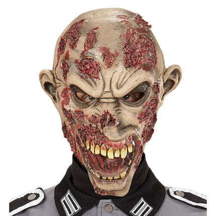 Luchador de máscaras de Halloween