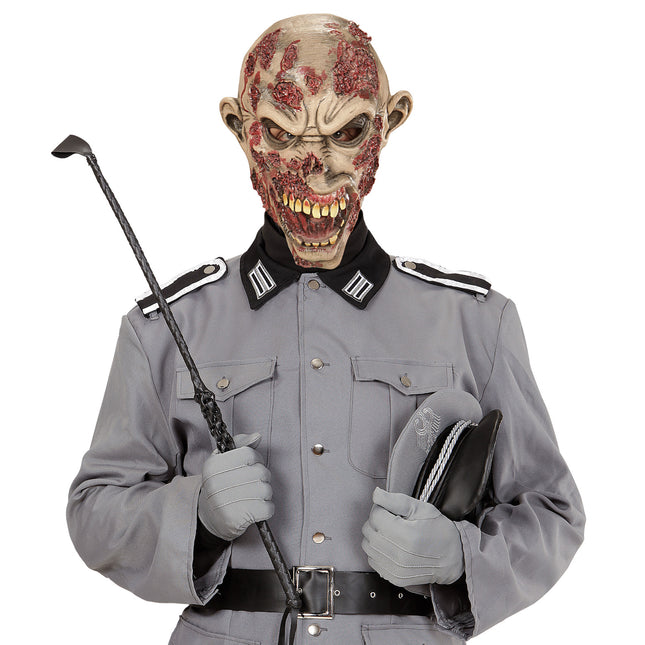 Luchador de máscaras de Halloween