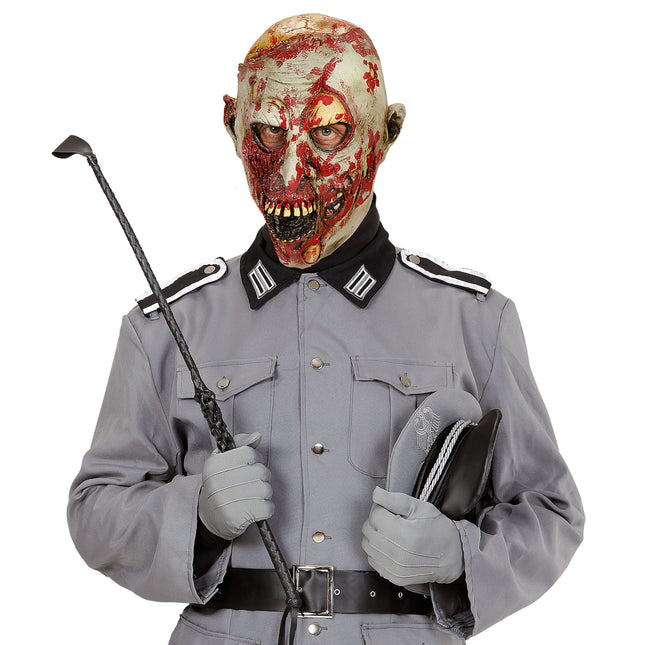 Máscara de Halloween Zombie ensangrentado