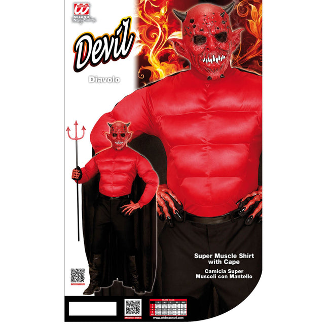 Disfraz de Halloween Súper Diablo para Hombre
