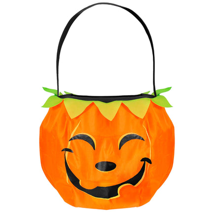 Bolsa Halloween Calabaza Plástico
