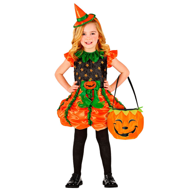 Bolsa Halloween Calabaza Plástico