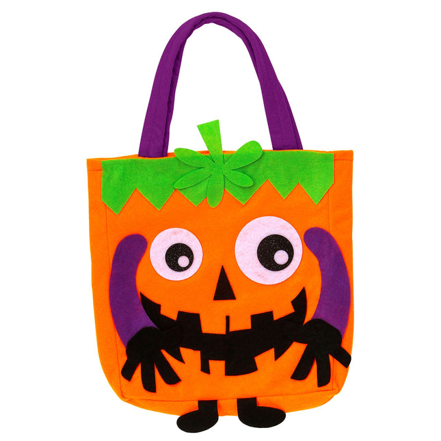 Bolsa de Halloween Monstruo Calabaza