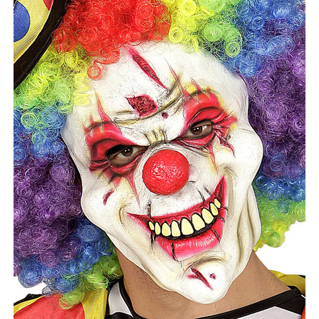 Máscara de Halloween Payaso Arco Iris