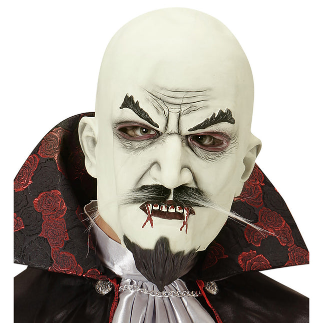 Máscara de Halloween Vampiro con Bigote