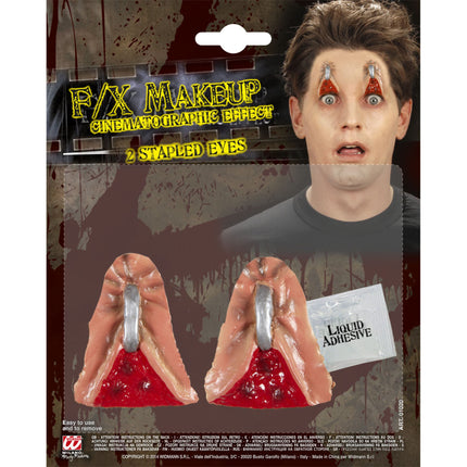 Ojos postizos para heridas de Halloween