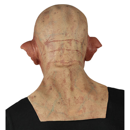 Máscara Halloween Zombie Con Cuello Y Pecho