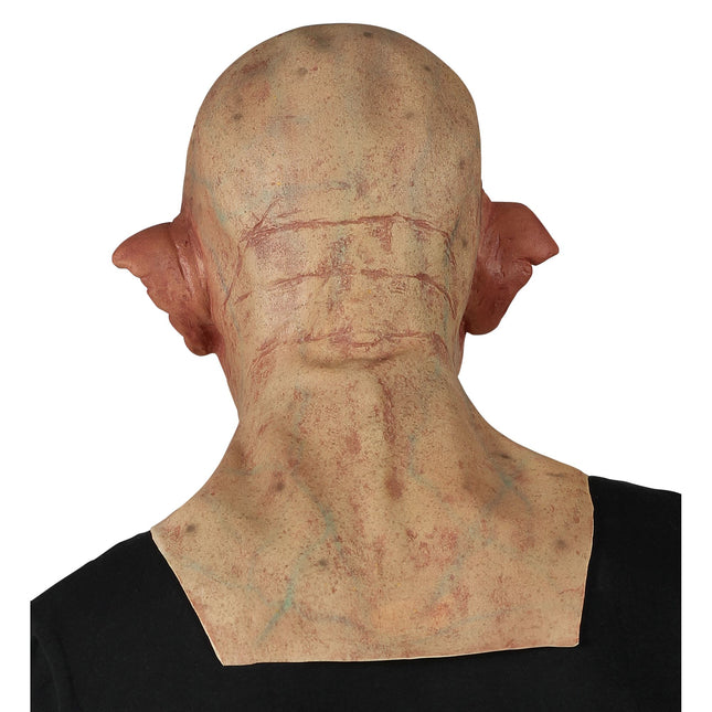 Máscara Halloween Zombie Con Cuello Y Pecho
