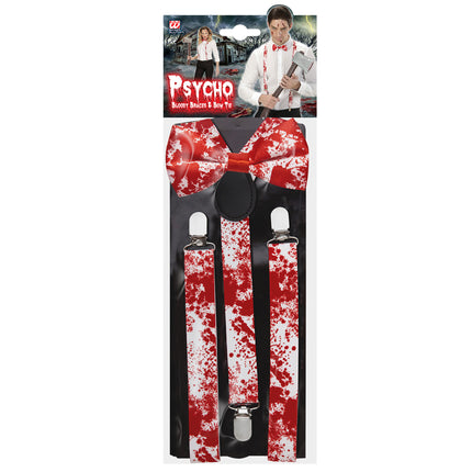 Set Accesorios Halloween Tirantes Y Lazo 2 Piezas