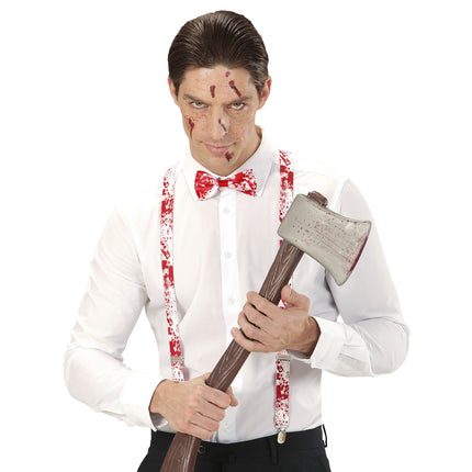 Set Accesorios Halloween Tirantes Y Lazo 2 Piezas