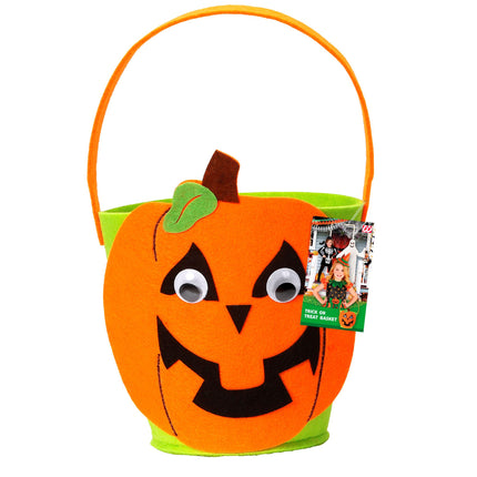 Bolsa Halloween Tela Calabaza