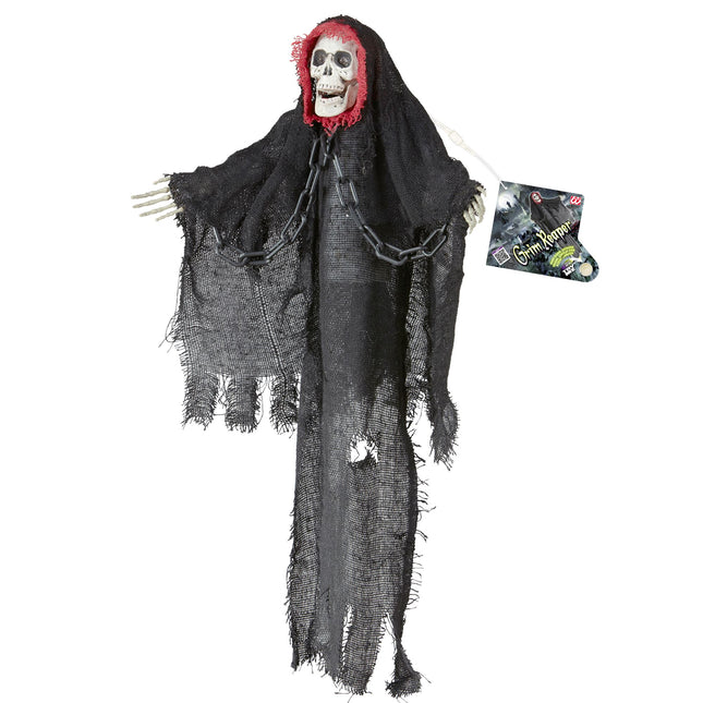 Muñeca Halloween Esqueleto Con Sonido 46cm