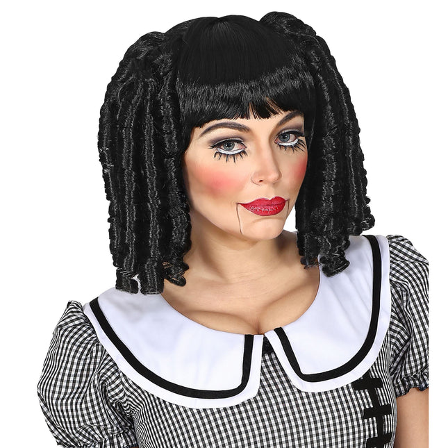 Muñeca Peluca de Halloween