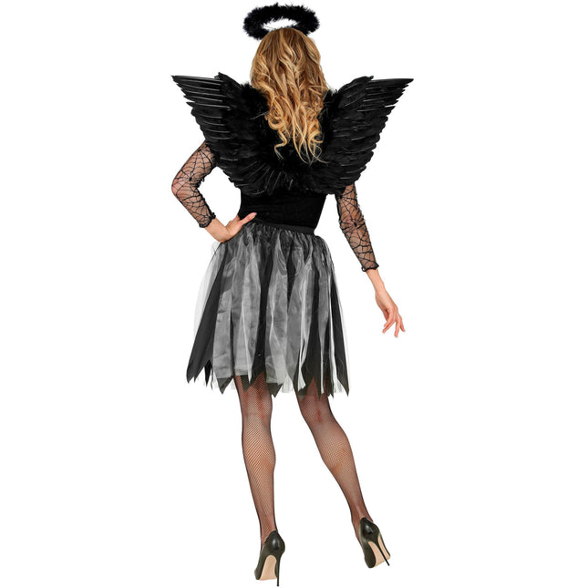 Falda Halloween Negra