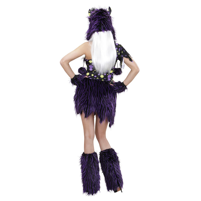 Vestido Halloween Señoras Monstruo