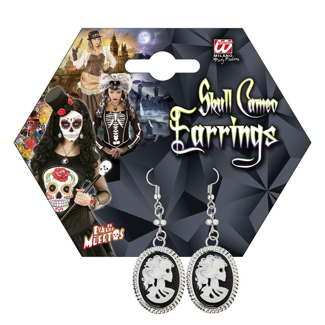 Pendientes Halloween Calavera