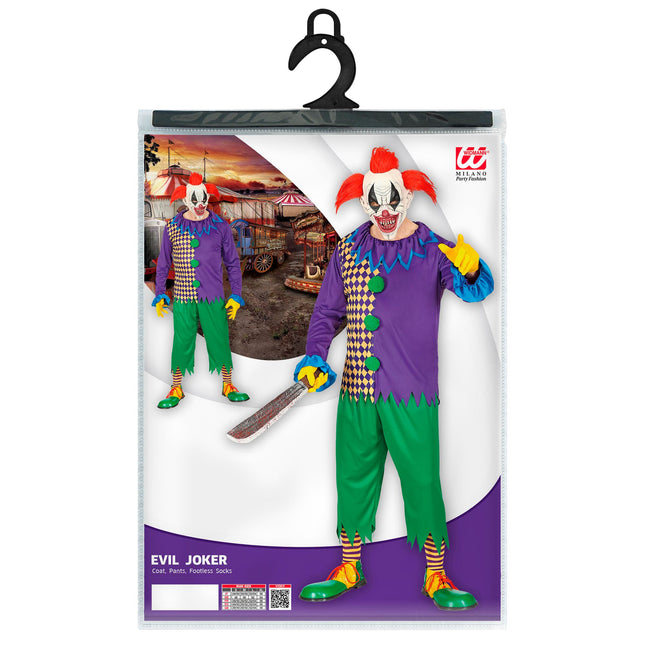 Disfraz Halloween Joker Hombre