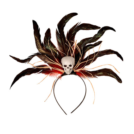 Diadema de Halloween Calavera Vudú