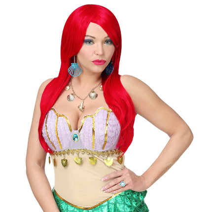 Peluca Roja Ariel