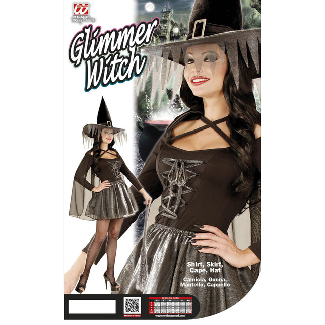 Vestido de Halloween Damas 4 piezas